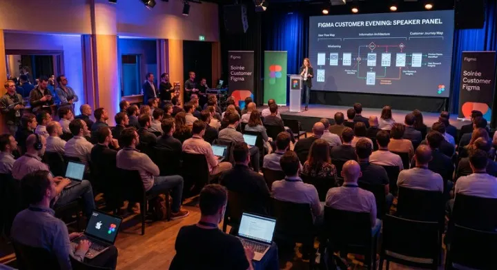 Figma Customer Nights: live filming in Paris, Madrid and Barcelona since 2022